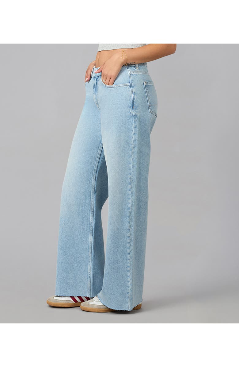 Lola Denim Colette High Rise Wide Leg Jeans, Alternate, color, Whimsy Blue