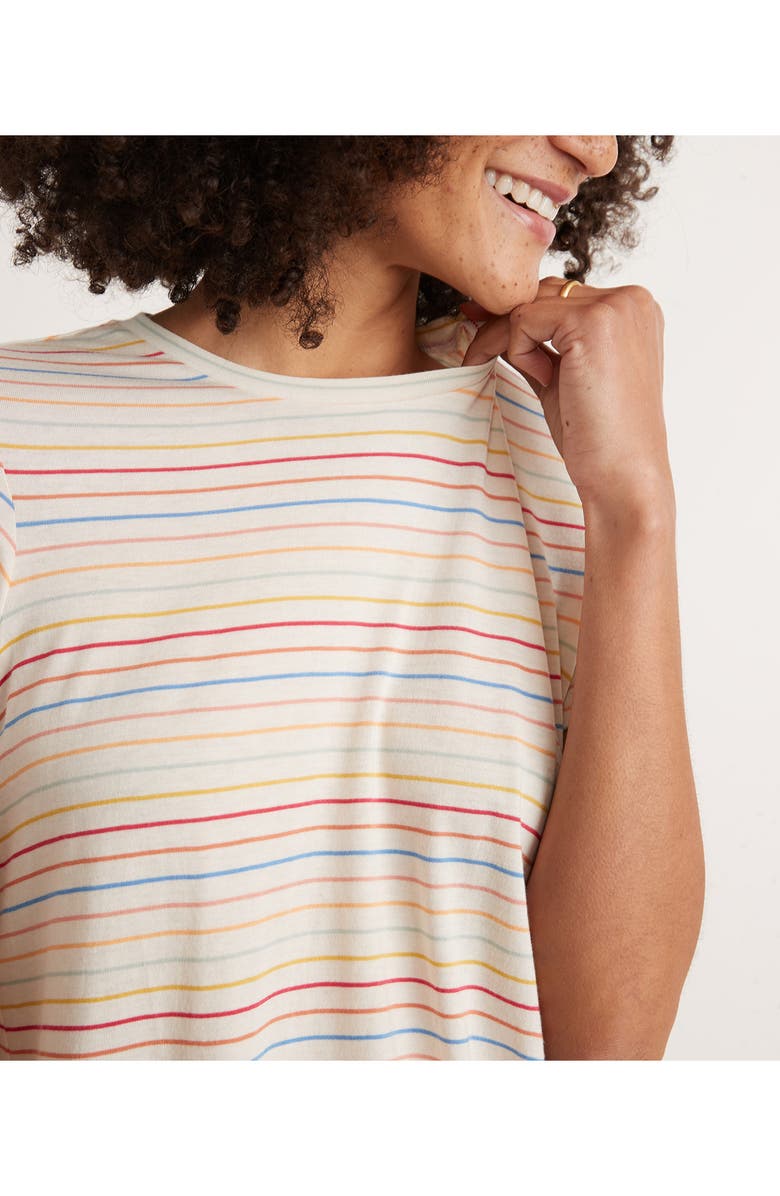 Marine Layer Stripe T-Shirt, Alternate, color,