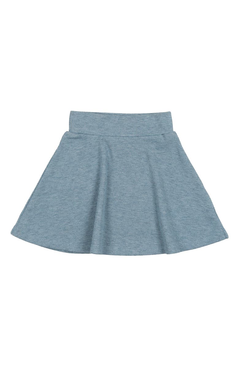 Manière Kids' Rib Skirt, Main, color, Blue