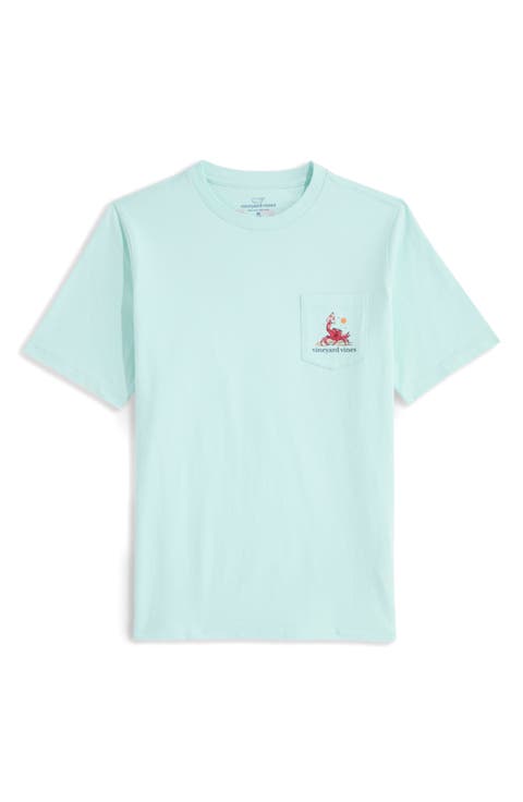 Kids' Catch of the Day Cotton Graphic Pocket T-Shirt (Big Kid)