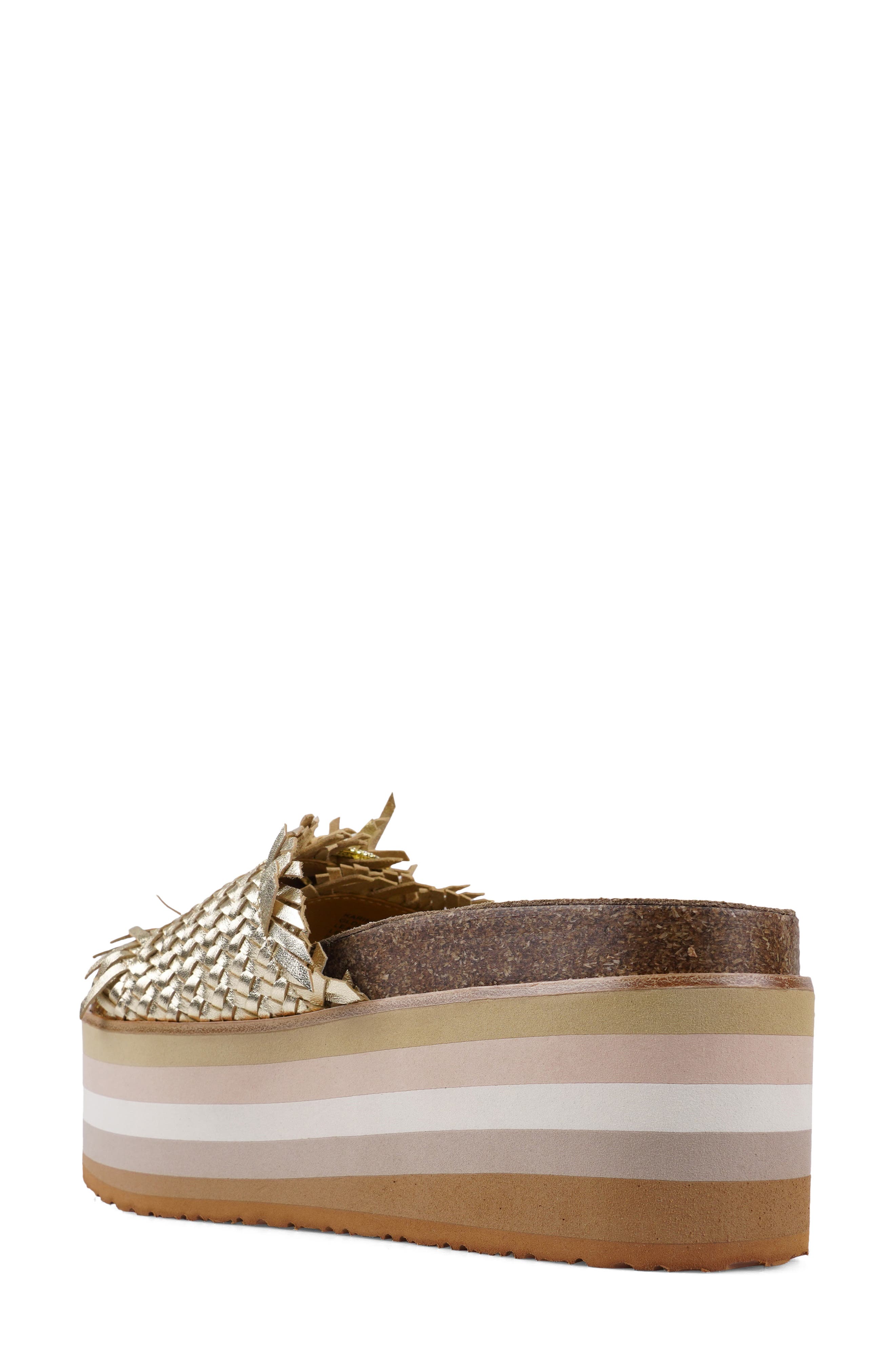 ZIGI Karinna Platform Sandal, Alternate, color, Gold