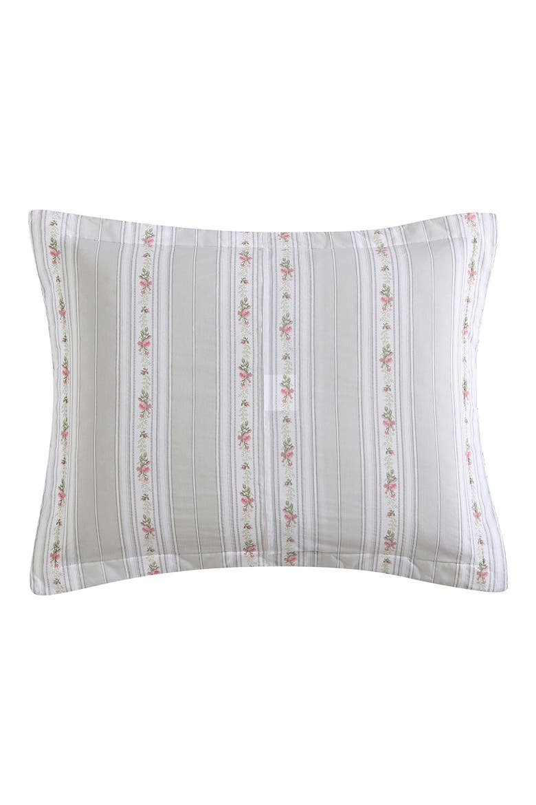 Melany Quilt & Sham Set, Alternate, color, PINK/GREY