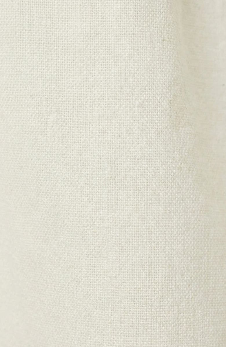 Modenaire Tiered Smocked Bow-Tie Strap Midi Dress, Alternate, color, Cream