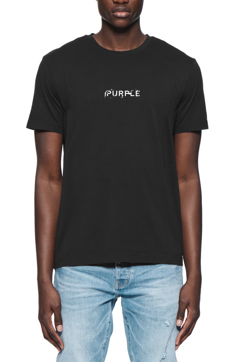 Clean Jersey Logo T-Shirt, Main, color, BLACK