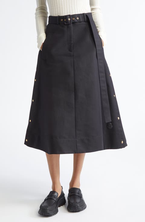 ワンピース MONCLER Women Mid Skirts 8I000 2389AYT Q MONCL 999 Black 22878851_52976941_322.jpg