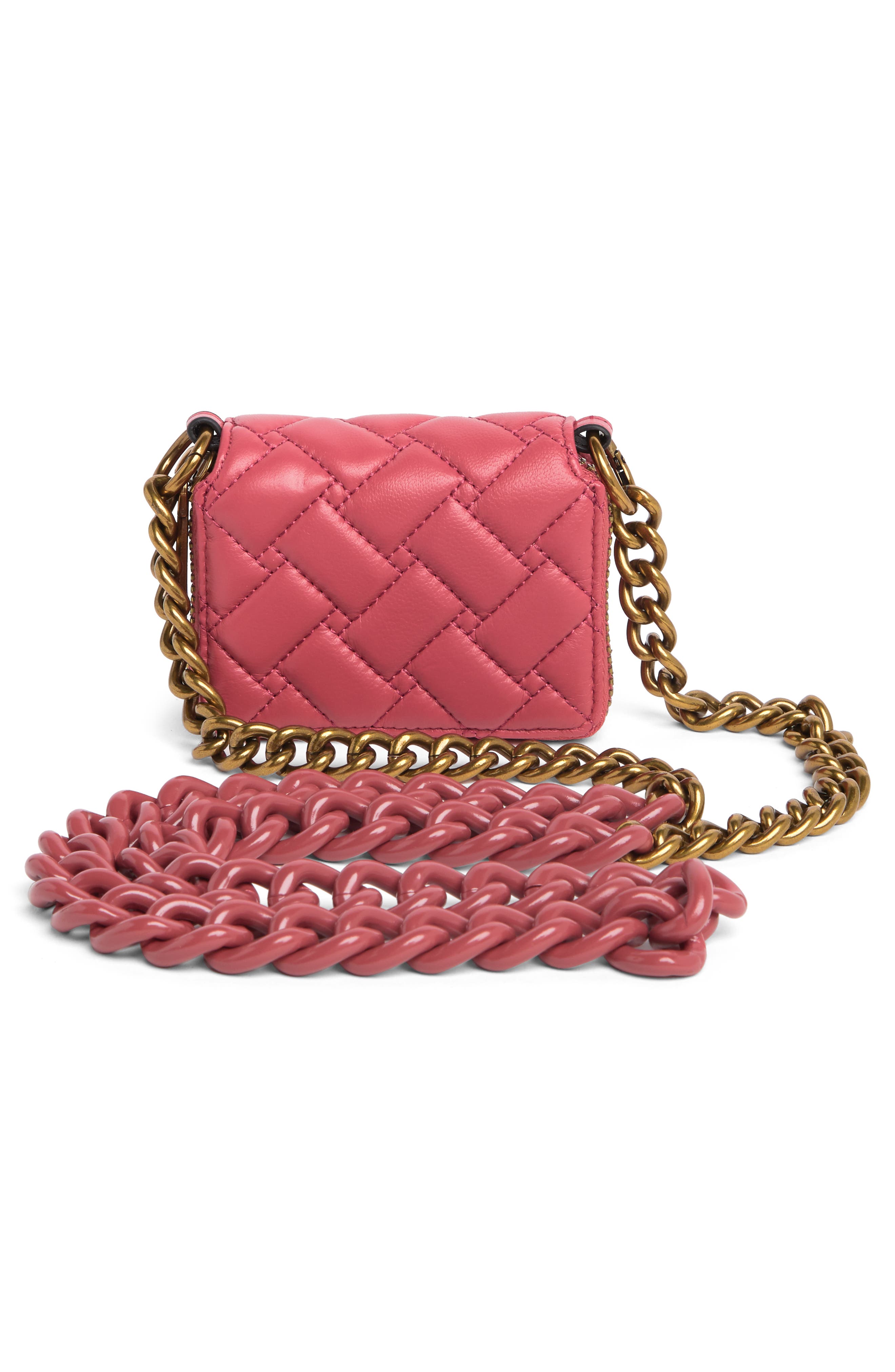 Kurt Geiger London Quited Leather Chain Wallet | Nordstromrack