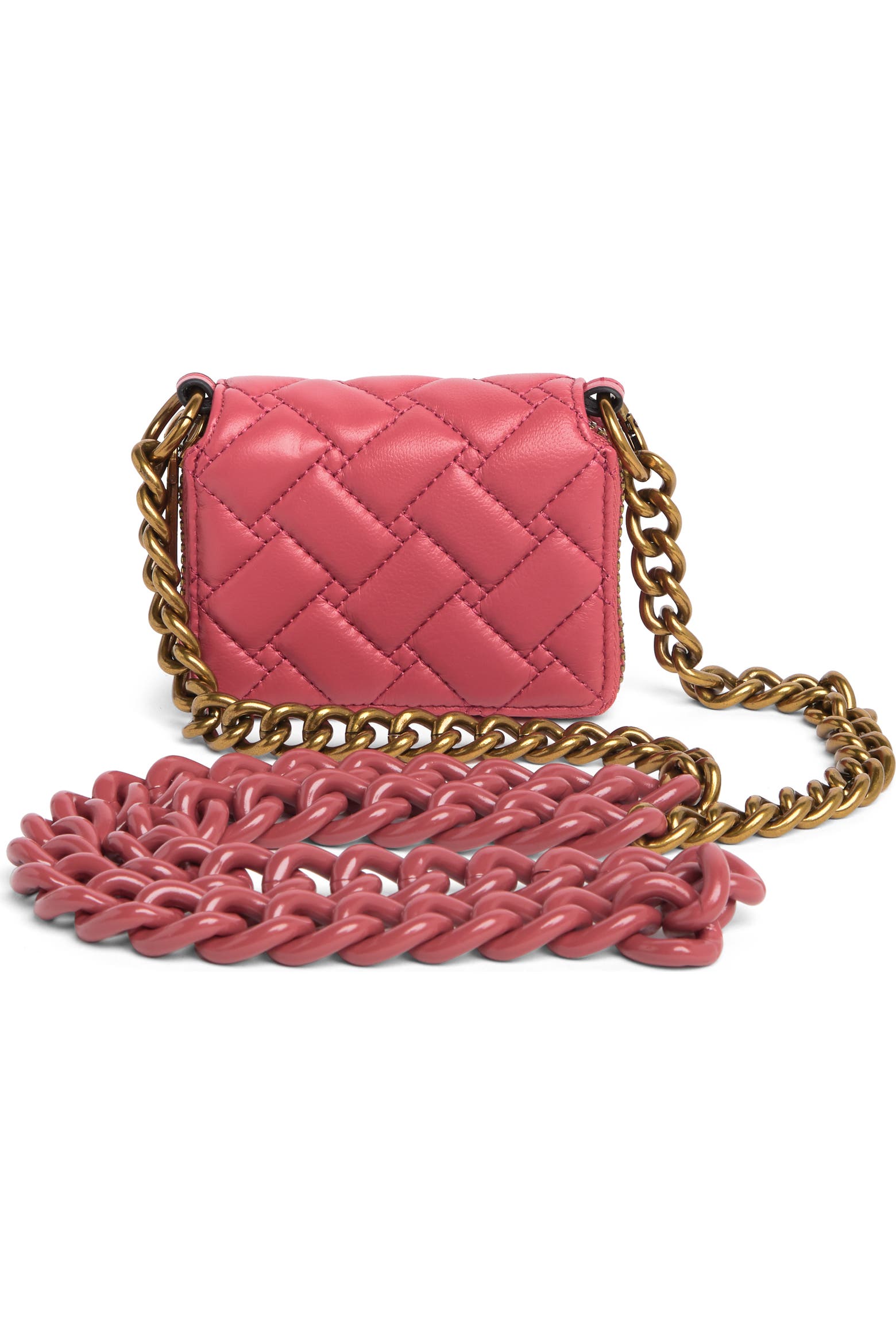 Chian Rack Kurt Geiger London Quited Leather Chain Wallet | Nordstromrack