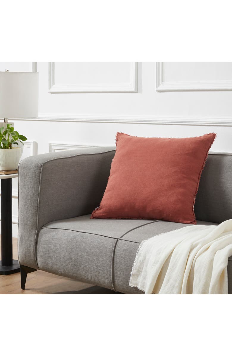 Renwil Pan Accent Pillow, Alternate, color, Terracotta