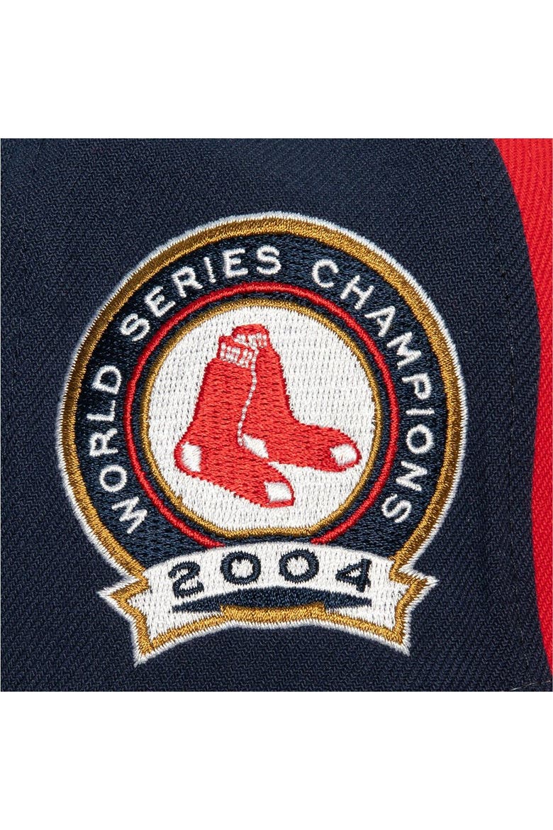 Men's Mitchell & Ness Red/ Boston Red Sox Bases Loaded Fitted Hat, Alternate, color, Red