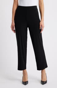AK ANNE KLEIN Knit Wide Leg Pants