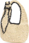 ALESSIA BIANCHI Faux Pearl Shoulder Bag