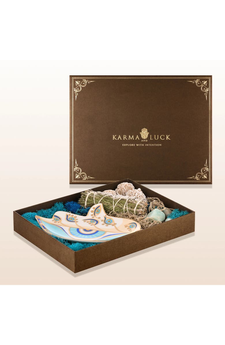 Karma and Luck Protection & Manifestation - Hamsa & Sage Box, Alternate, color, 