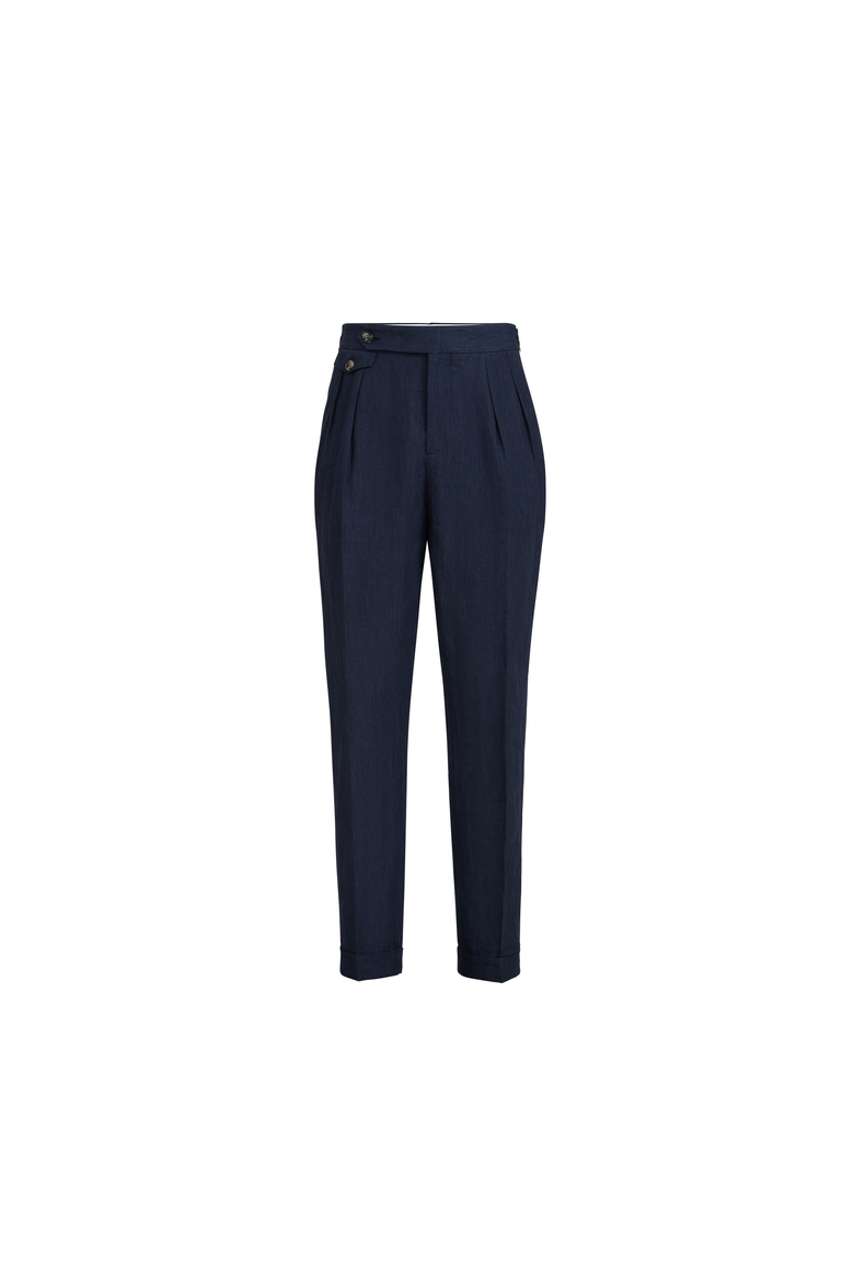Tailor fit trousers, Alternate, color, Blue