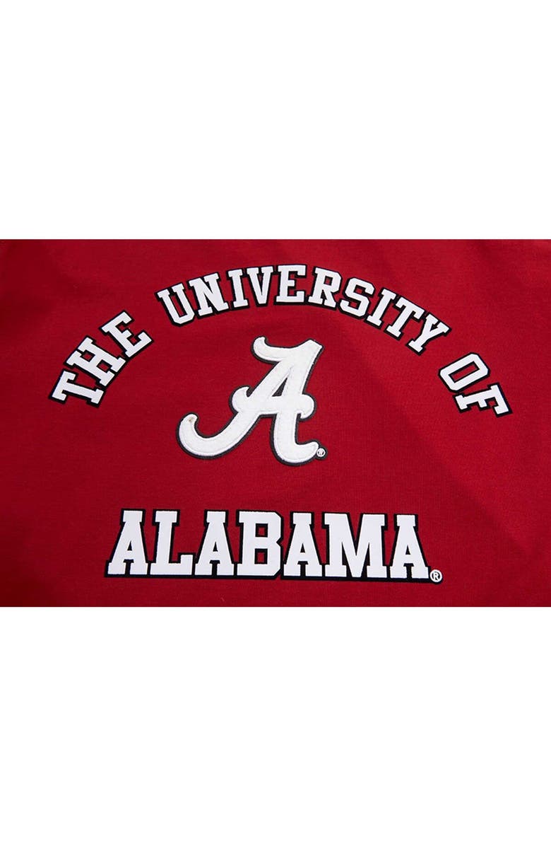 PRO STANDARD Men's Pro Standard Crimson Alabama Crimson Tide Classic Stacked Logo T-Shirt, Alternate, color, 