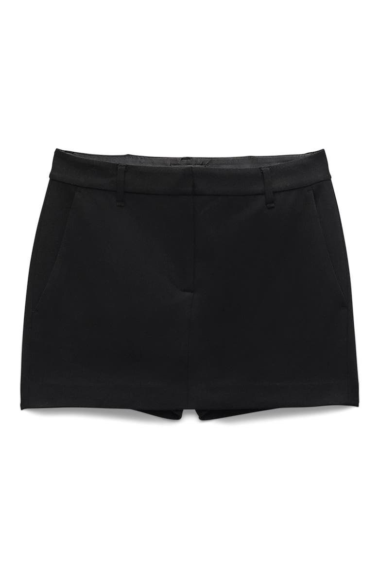 Irina Ponte Skort, Alternate, color, BLACK