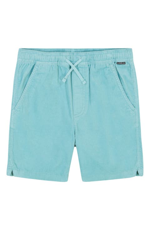 Kids' Taxer Corduroy Drawstring Shorts (Big Kid)