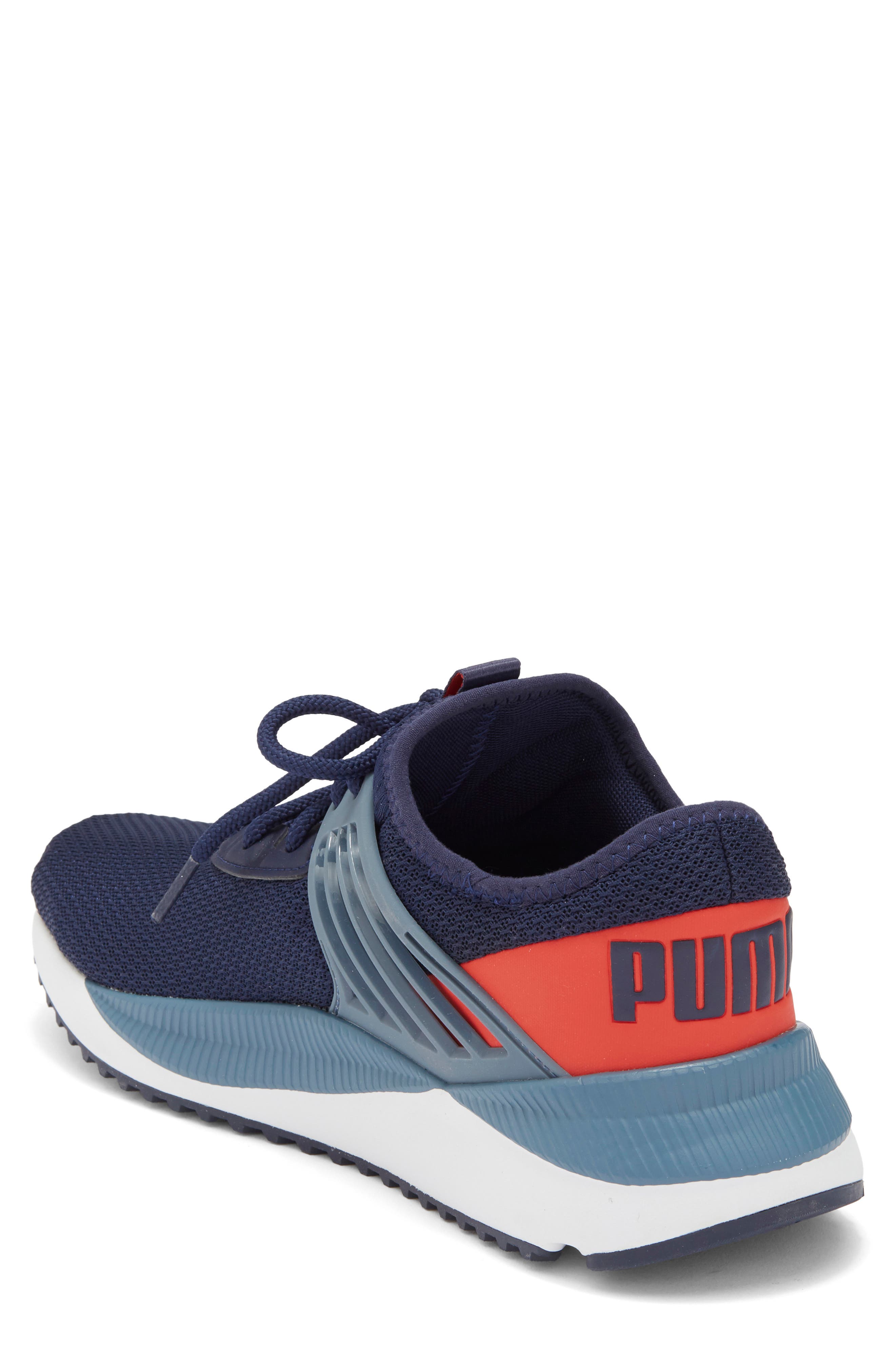 PUMA Pacer Future Sneaker, Alternate, color, Peacoat/ Evening Sky/ Red