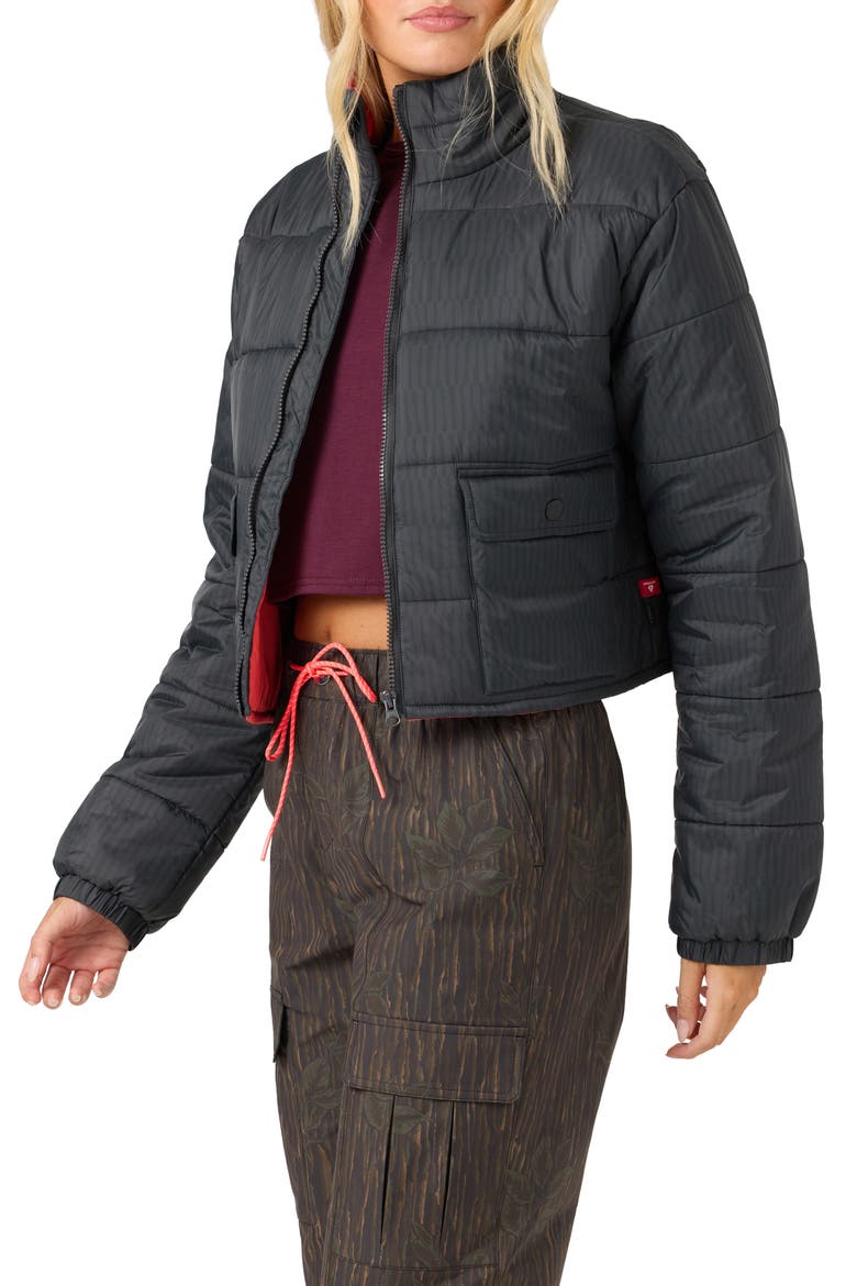TRVLR Rynn Puffer Jacket, Alternate, color, PHANTOM