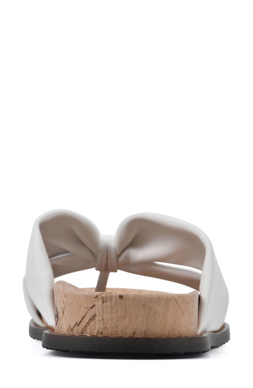 White Mountain Footwear Malanga Thong Sandal