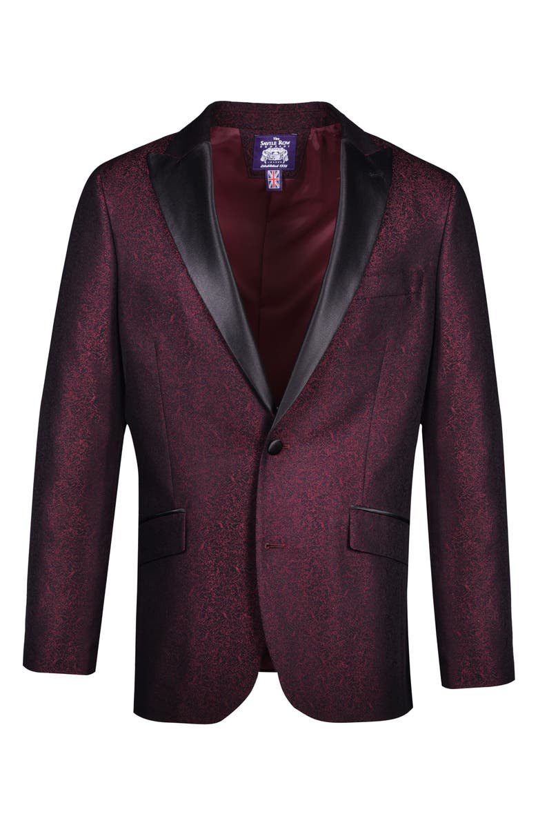 SAVILE ROW CO Two Button Peak Lapel Evening Jacket, Main, color,