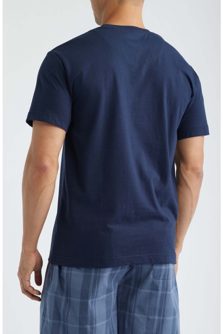 Long Day Short Pajamas, Alternate, color, BLUE