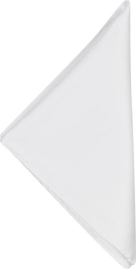 Men's Solid Satin Pocket Square