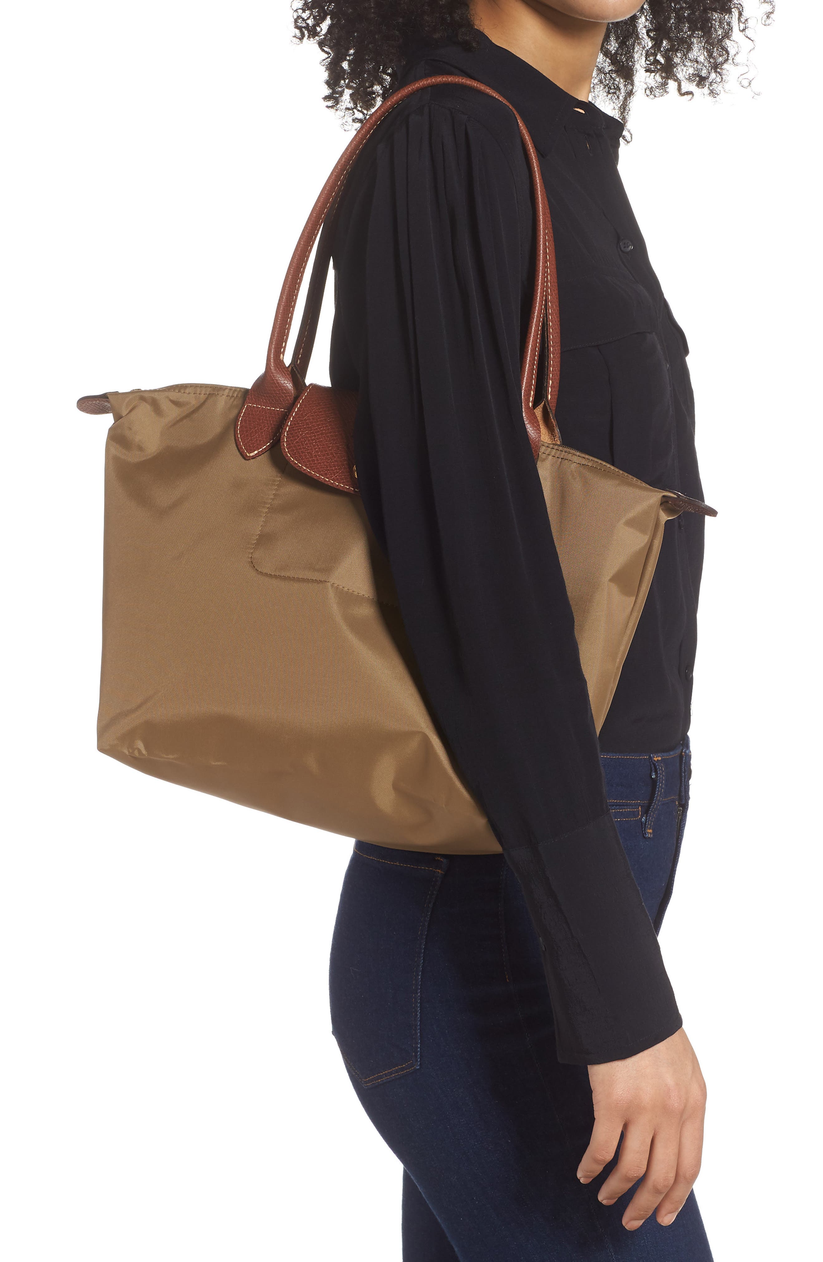 Longchamp Le Pliage Nylon Shoulder Tote, Alternate, color, 