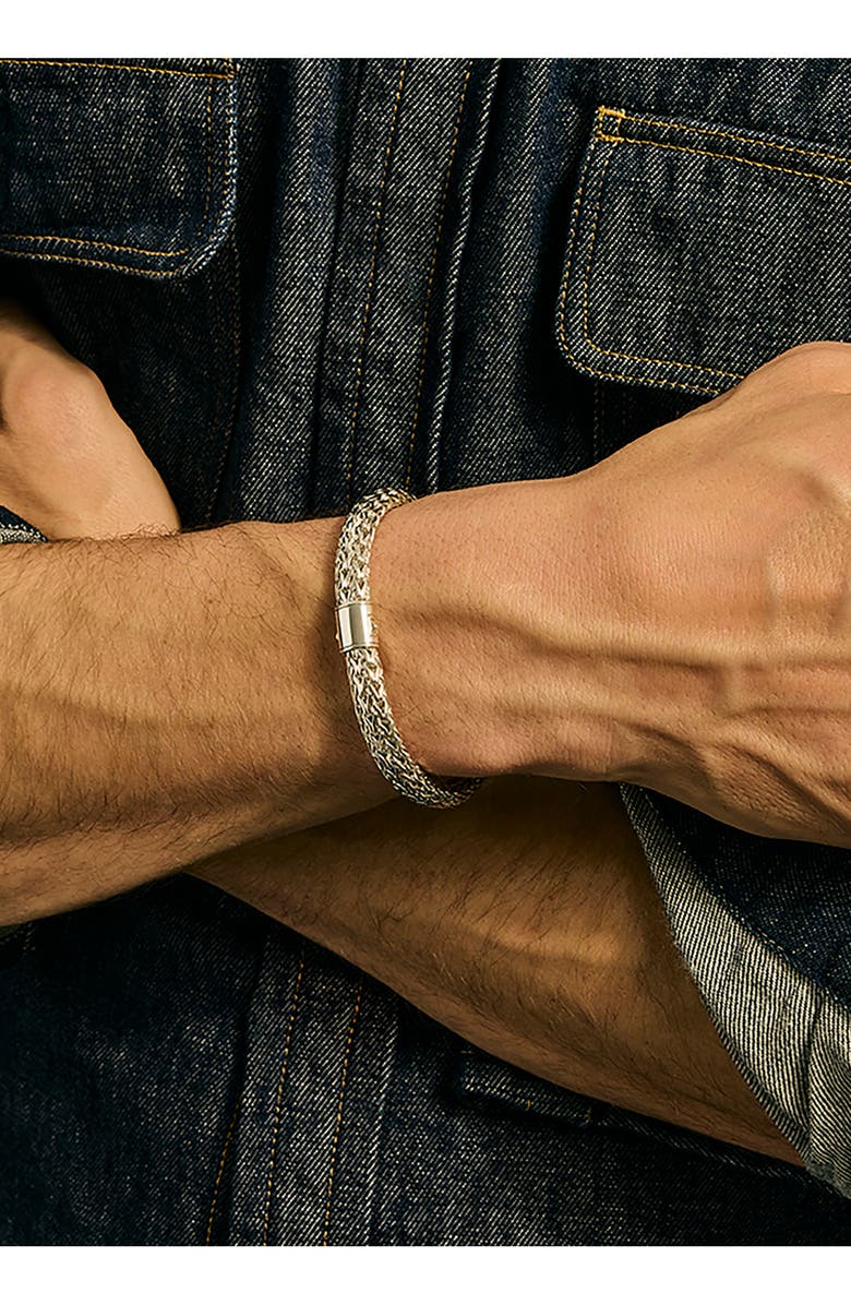 John Hardy Icon Bracelet, 7.5mm, Alternate, color, Silver