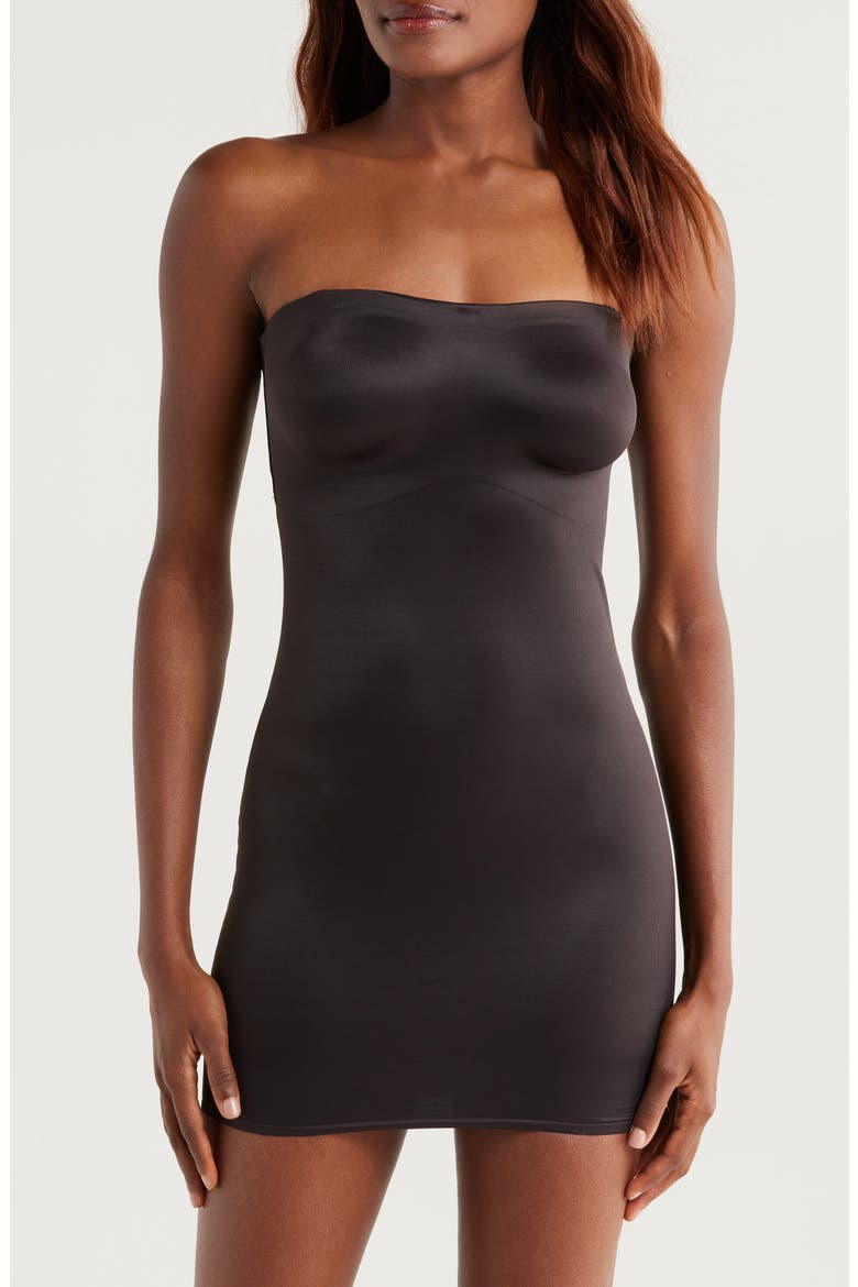 Show Stopper Convertible Slip, Main, color, BLACK