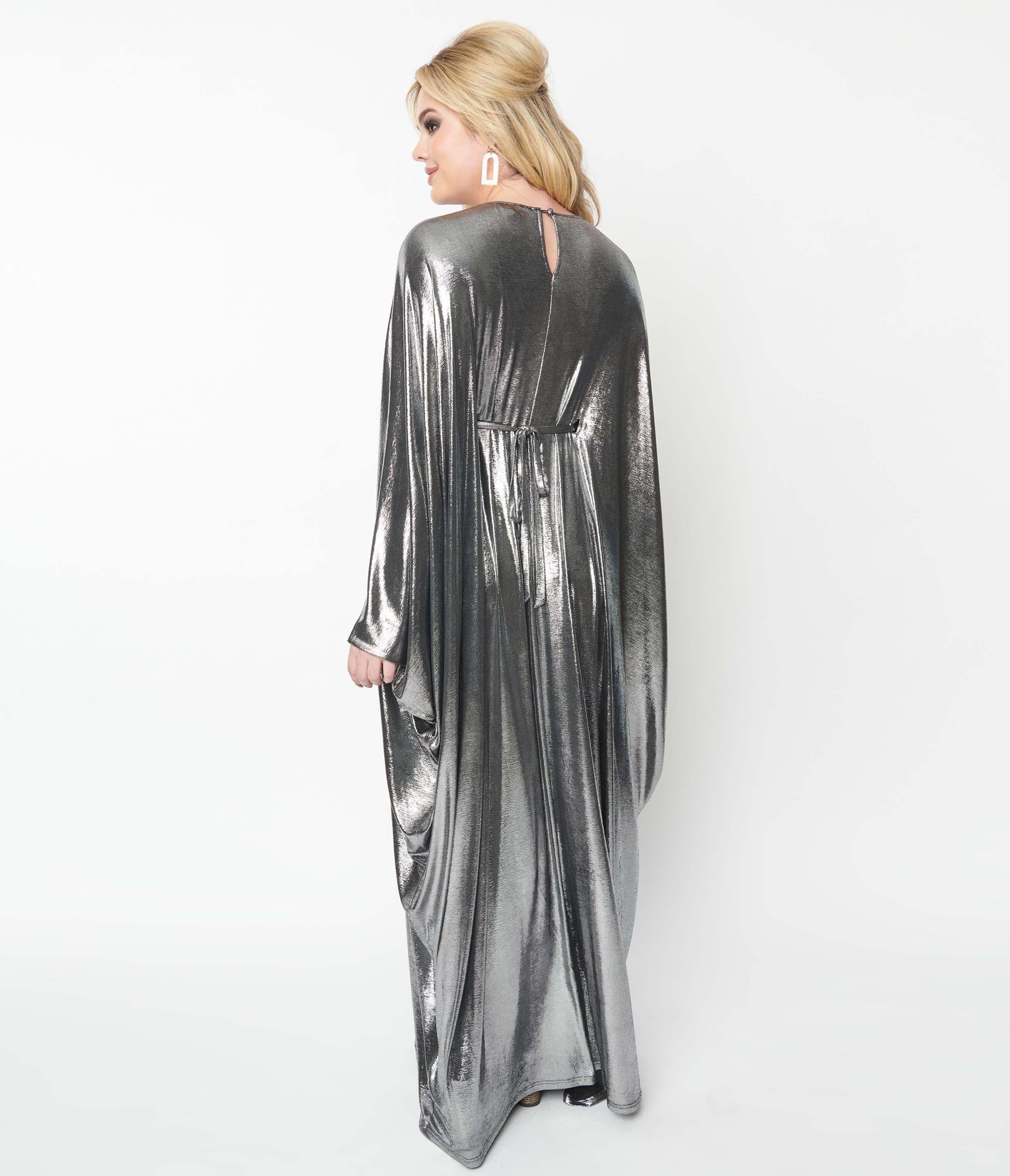 1970s Batwing Caftan - image 4