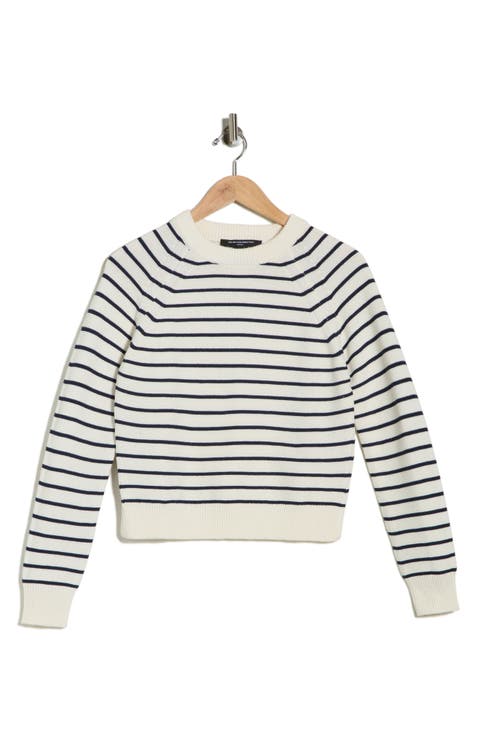 Mozart Stripe Crewneck Sweater