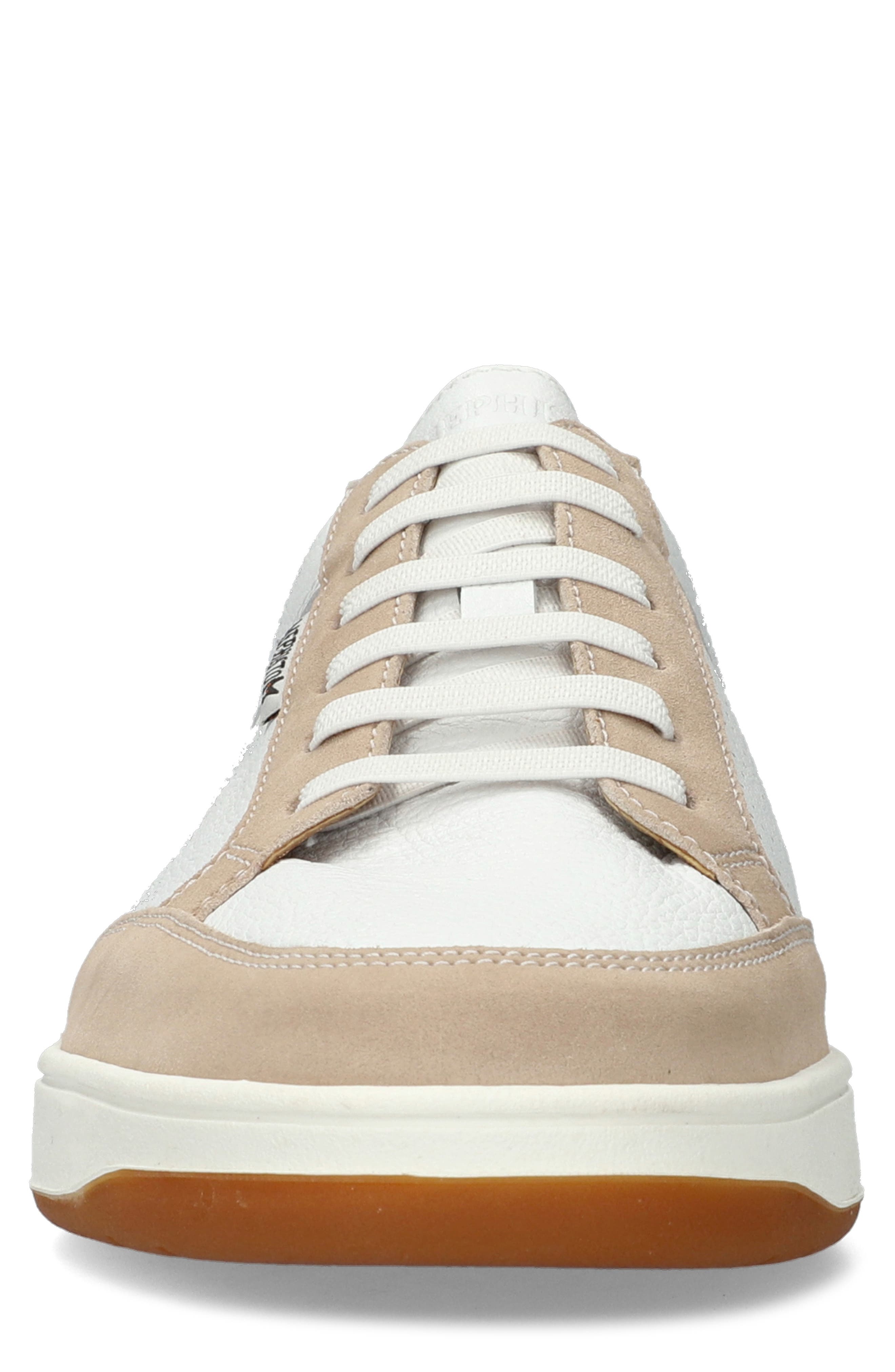 Mephisto Henry Lace-Up Sneaker, Alternate, color, Light Sand