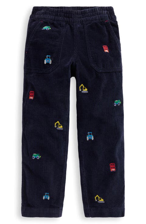 Kids' Construction Embroidered Corduroy Pull-On Pants (Toddler, Little Kid & Big Kid)