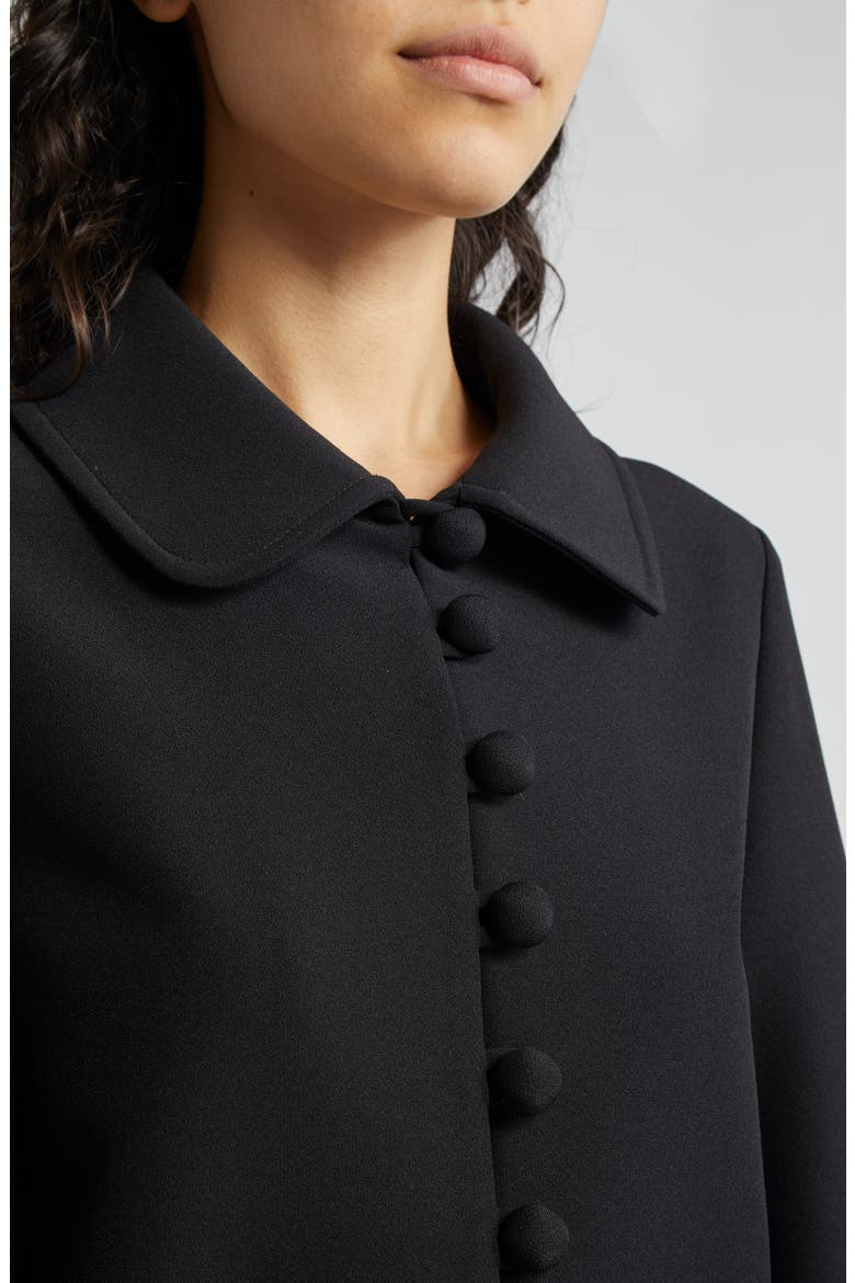 Balloon Sleeve Knit Jacket, Alternate, color, SOLID BLACK