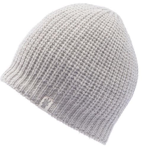 Nirvana Designs Cardigan Knit Beanie In Linen