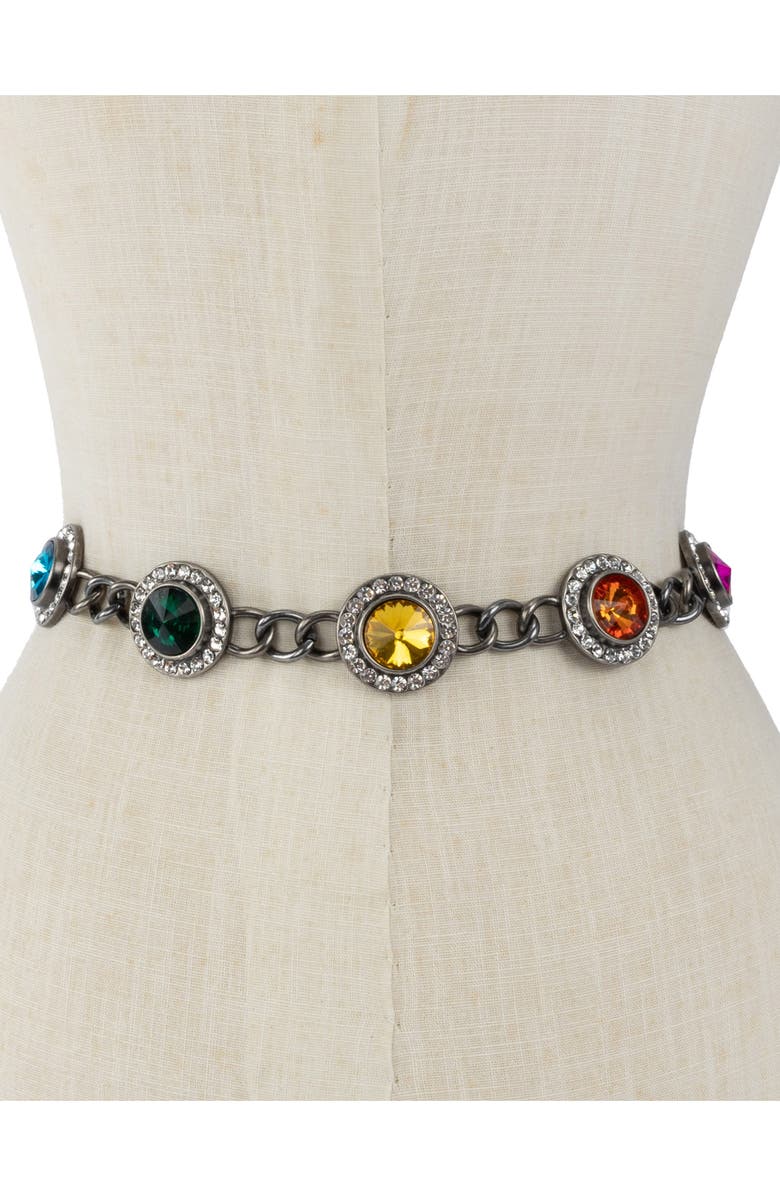 Kurt Geiger London Octavia Oversize Chain Belt, Main, color, 