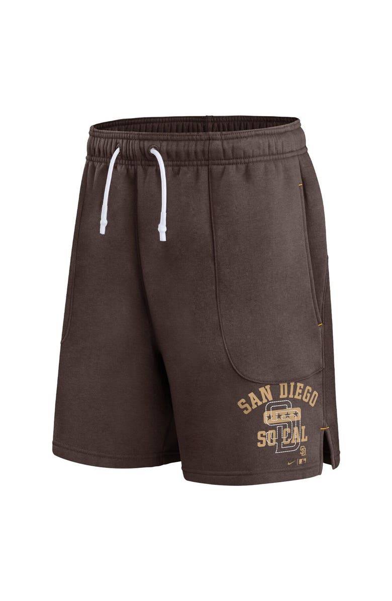 Nike Men's Nike Brown San Diego Padres Statement Ball Game Shorts, Alternate, color, 