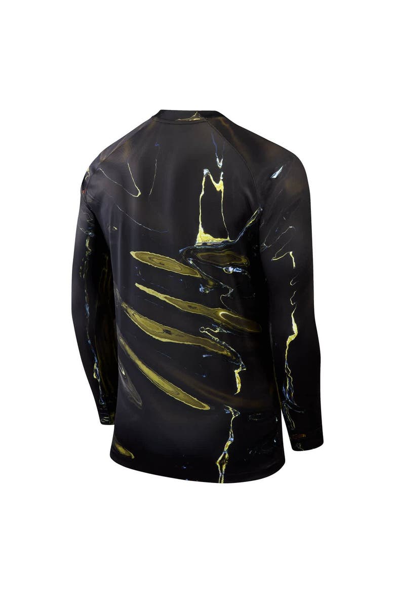 Men's Jordan Brand Black Paris Saint-Germain 2025/26 Fifth Stadium Replica Long Sleeve Jersey, Alternate, color, Black