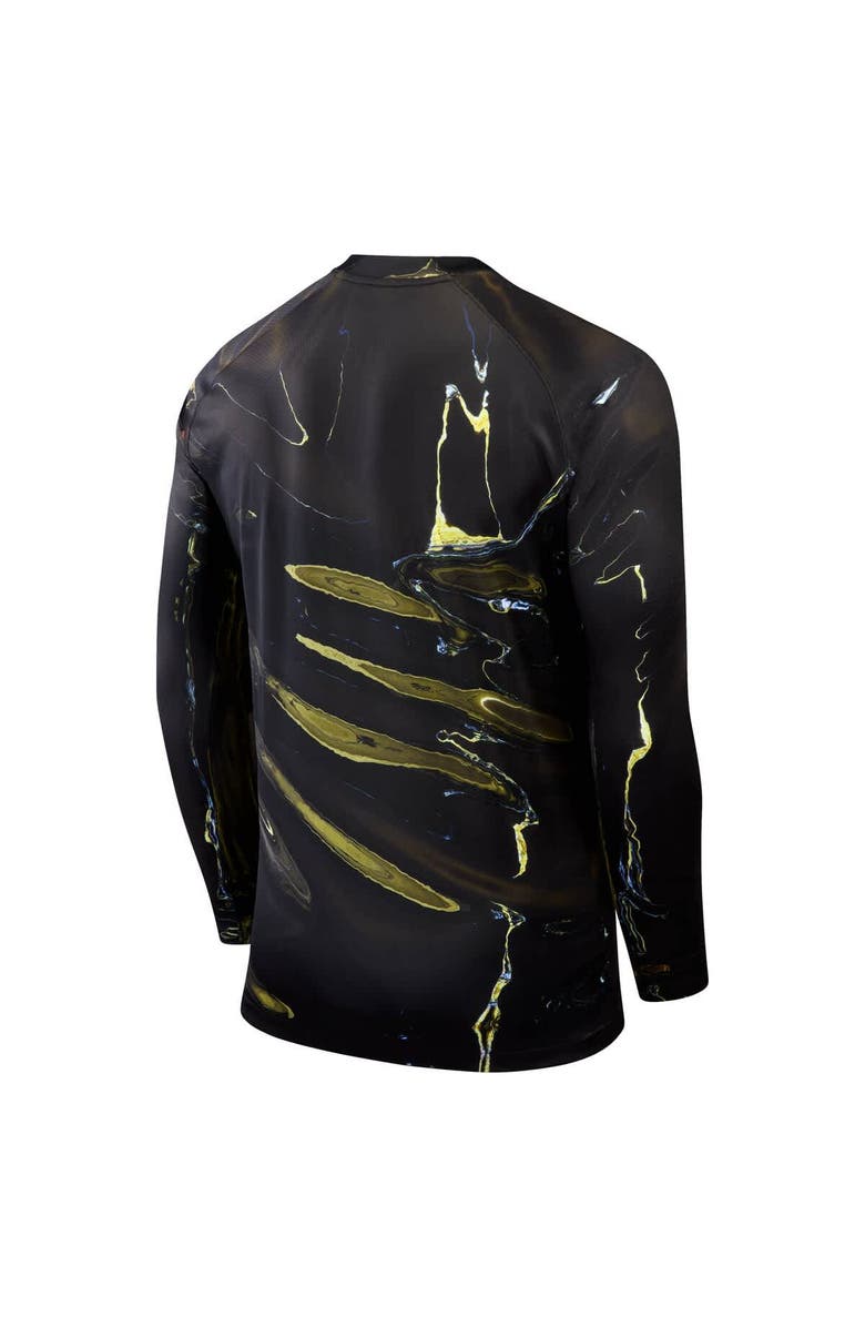 Jordan Brand Men's Jordan Brand Black Paris Saint-Germain 2025/26 Fifth Stadium Replica Long Sleeve Jersey, Alternate, color, Black