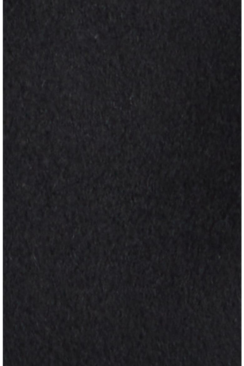 Double Faced Wool & Cashmere Sculptural Jacket, Alternate, color, BLACK