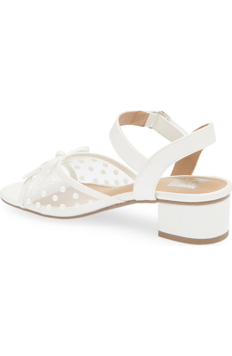 DV by Dolce Vita Kids' Goodwin Ankle Strap Sandal, Alternate, color, White