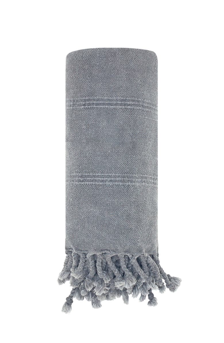 Sunkissed Sand Free Beach Towel - Stonewashed, Main, color, Ibiza Grey