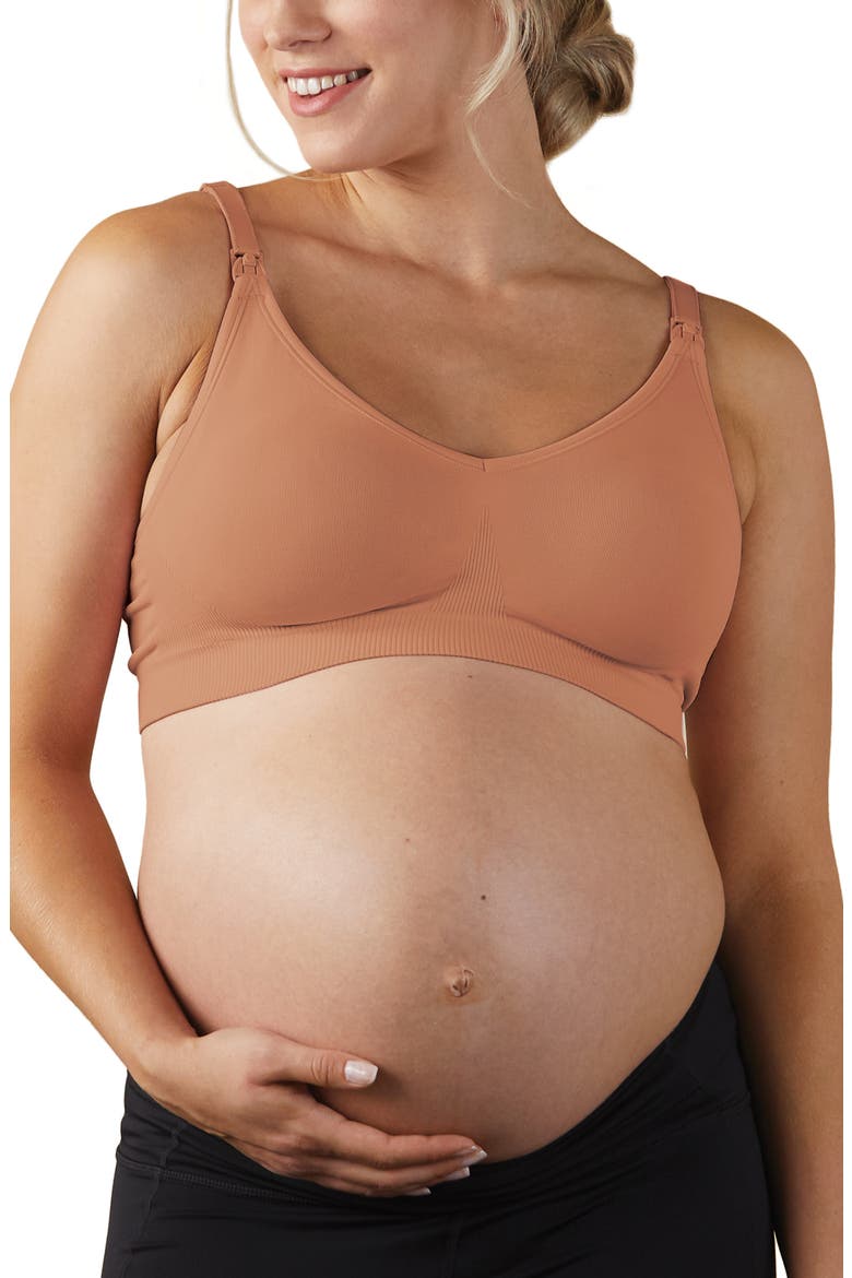 Body Silk Seamless Full Cup Nursing Bra, Main, color, CINNAMON