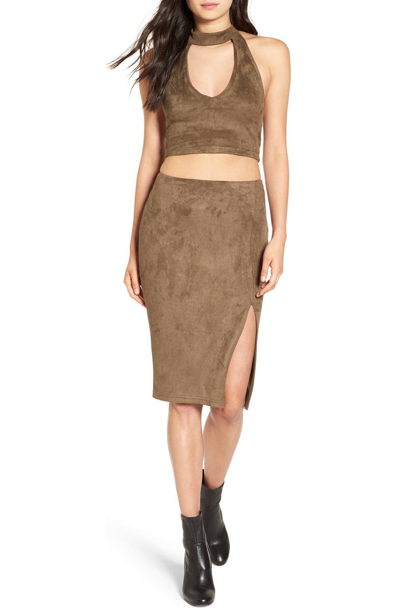 Vince 'Calista' Block Heel Bootie, Alternate, color,