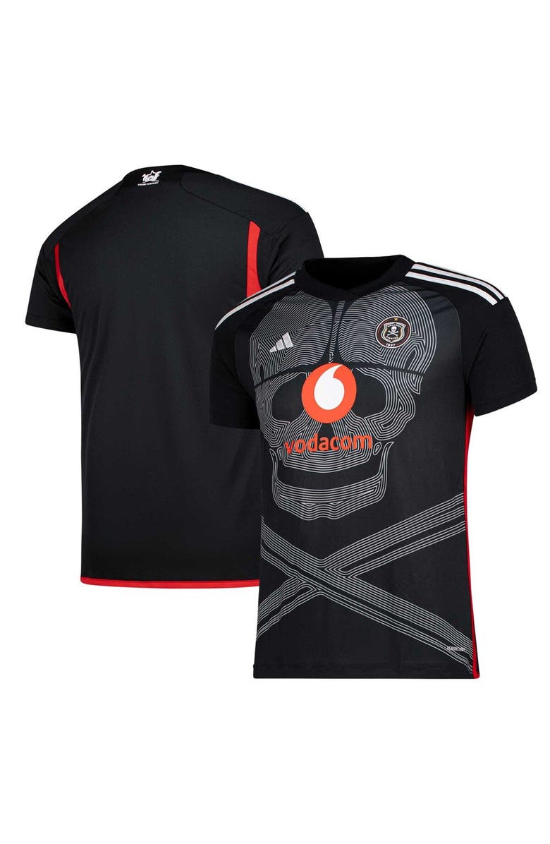 adidas Men's adidas Black Orlando Pirates F.C. 2023/24 Home Replica Jersey, Main, color, Black
