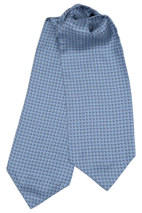 Rinaldo - Silk Ascot Cravat Tie for Men