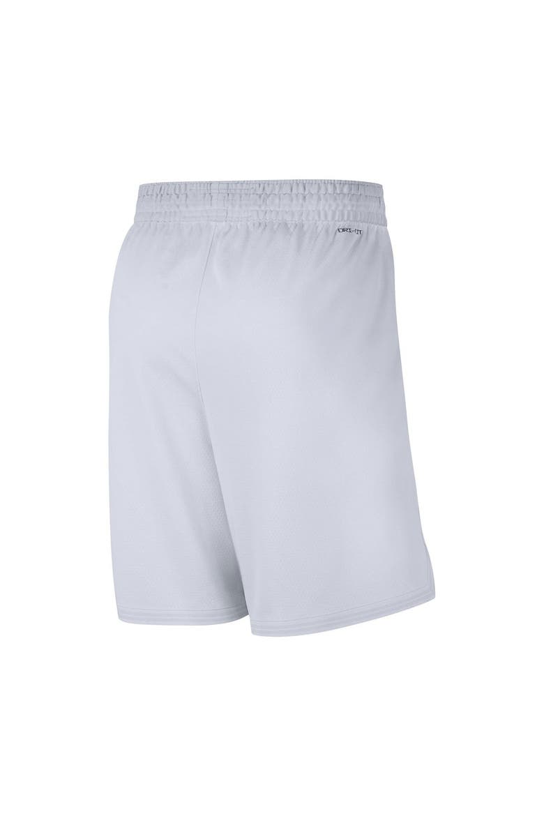 Men's Nike White 2019/20 Cleveland Cavaliers Icon Edition Swingman Shorts, Alternate, color, White