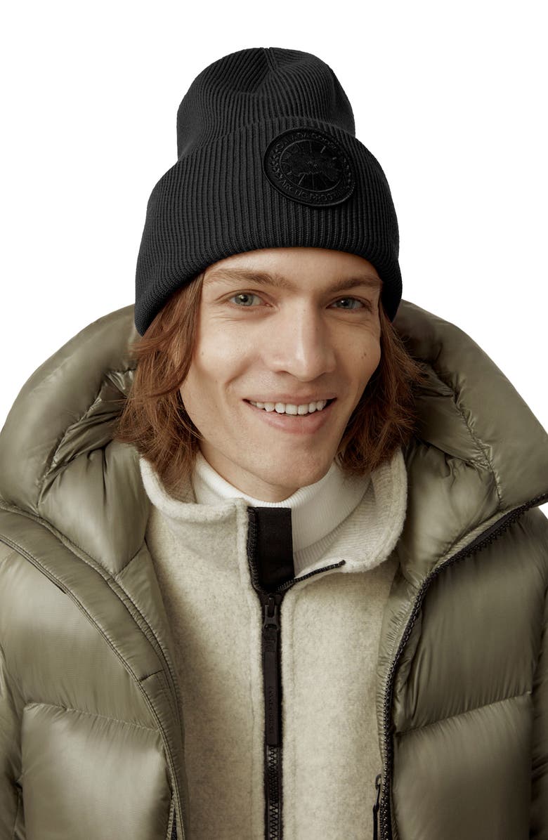 Canada Goose Arctic Merino Wool Toque Beanie, Alternate, color, 