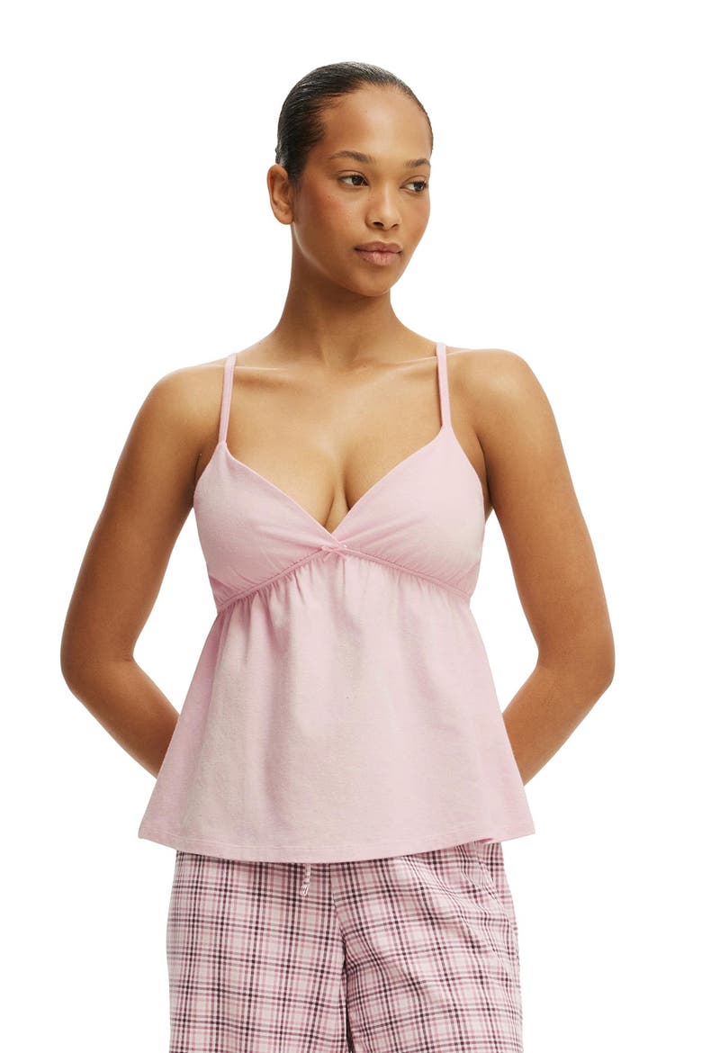 Women's Dreamy Soft Triangle Babydoll Cami, Main, color, Pink Kiss