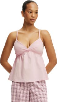 COTTON ON BODY Women's Dreamy Soft Triangle Babydoll Cami